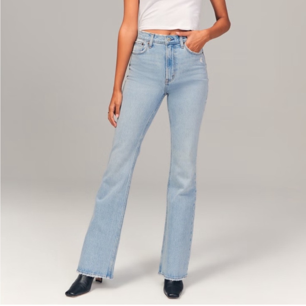 Abercrombie & Fitch High Rise Vintage Flare Jean, Size 30/10Regular